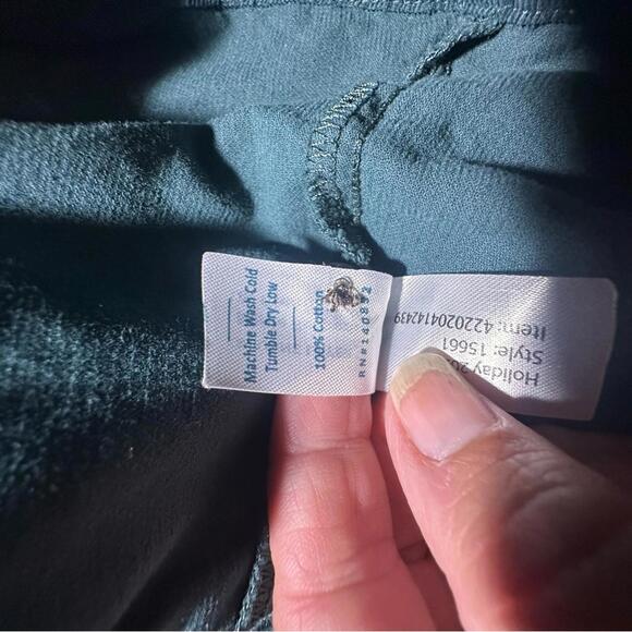 Marine Layer Collette emerald Green button up Boxy Blouse Corduroy sz L - Picture 7 of 9